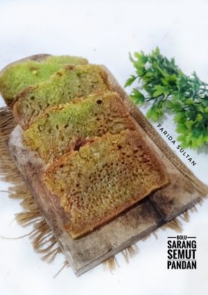 Foto resep Bolu Sarang Semut Pandan
