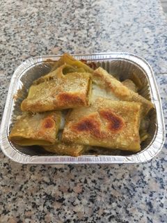 Foto di Paccheri al pesto gratinati