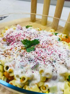 صورة لوصفة سلطة الخضار مع الصوص