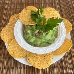 A picture of My Guacamole 🥑 Avocado Dip😋.