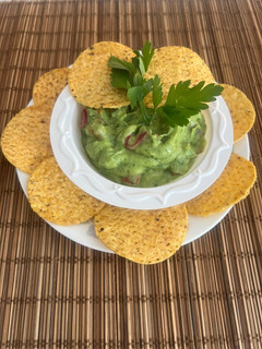 A picture of My Guacamole 🥑 Avocado Dip😋.