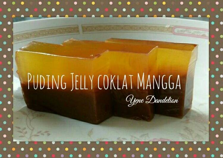 Puding Jelly Coklat Mangga #Dandelion