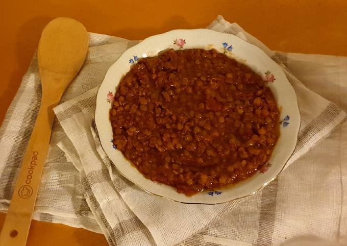 Ragù di lenticchie