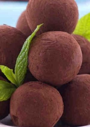 Una foto de Trufas de galletitas chocolinas