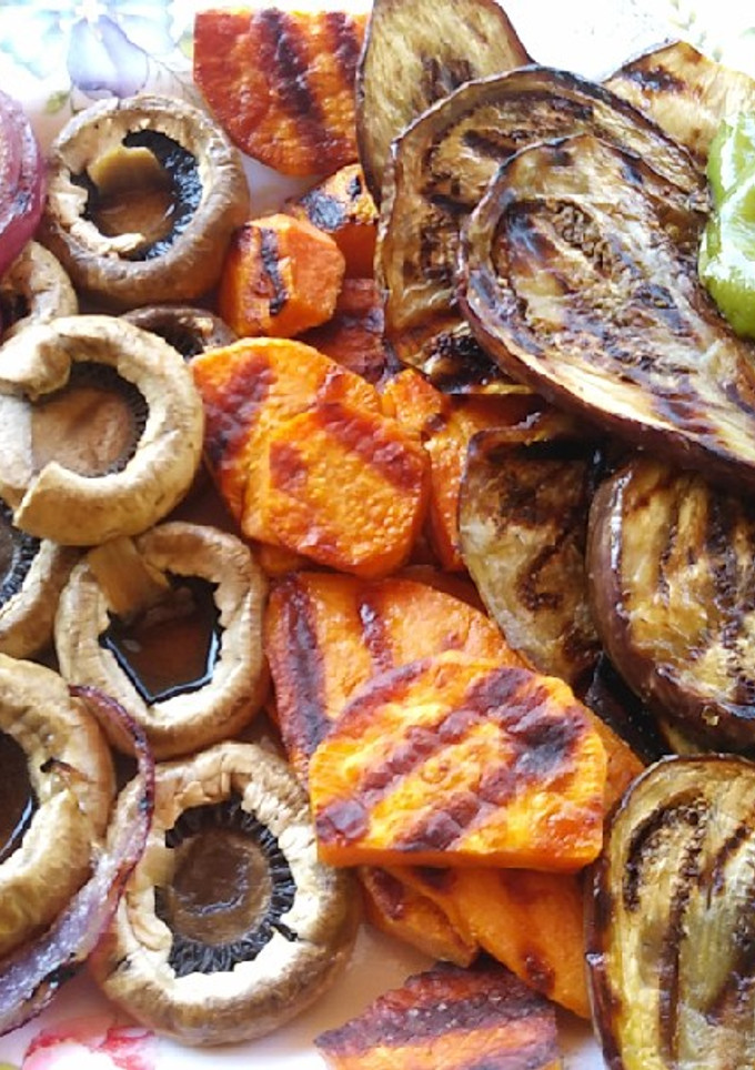Una foto de Parrillada de verduras
