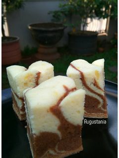 Foto resep Zebra Cake Putih Telur