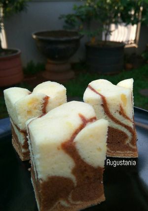 Foto resep Zebra Cake Putih Telur