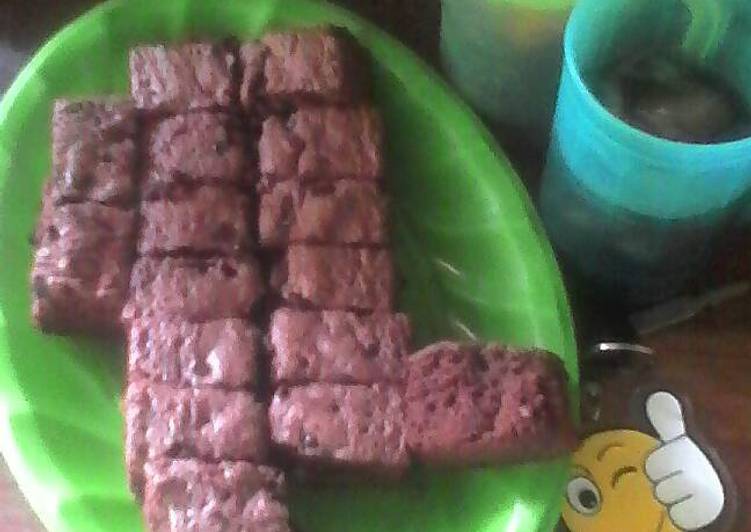 Resep Kue Brownies Resep Brownies Cokelat Moist no BP Soda Kue oleh Lily Al 