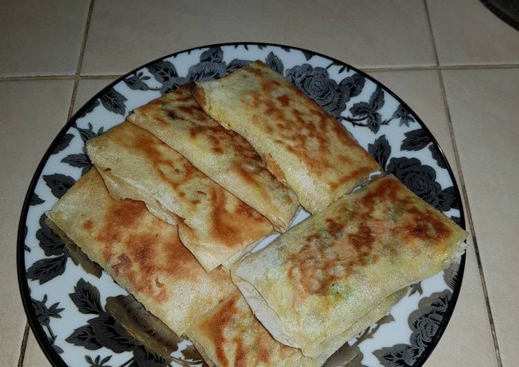 Martabak telor goreng tanpa minyak