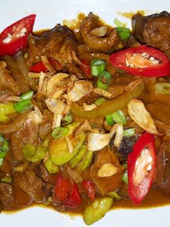 Foto resep Semur ati ampela pedas