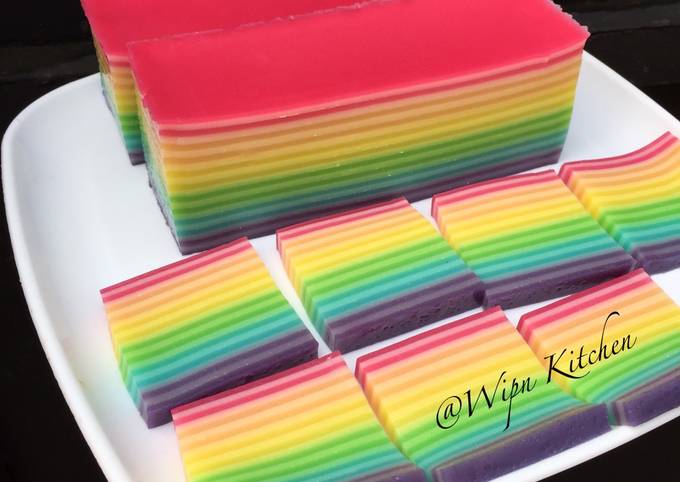 Resep Lapis Sagu Rainbow Oleh Nila Suteja Cookpad