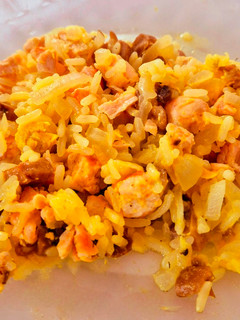 Una foto de Arroz amarillo