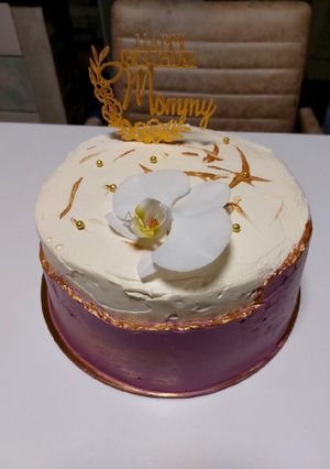 Málnakrémes torta recept fotója