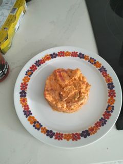 Una foto de Ensalada de papa. Versión un poco diferente