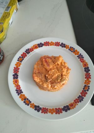Una foto de Ensalada de papa. Versión un poco diferente
