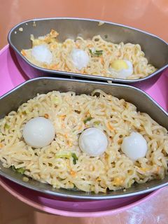 Foto resep Mie Kukus Telur Puyuh (Mpasi Balita)