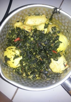 Foto resep Sayur daun singkong