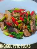 Tumis Tongkol Pete Pedas