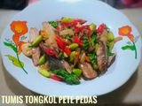 Tumis Tongkol Pete Pedas