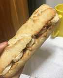 Bánh mỳ nướng bơ đậu phộng và chuối