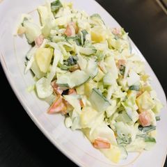 A picture of Creamy salad.