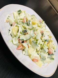 A picture of Creamy salad.