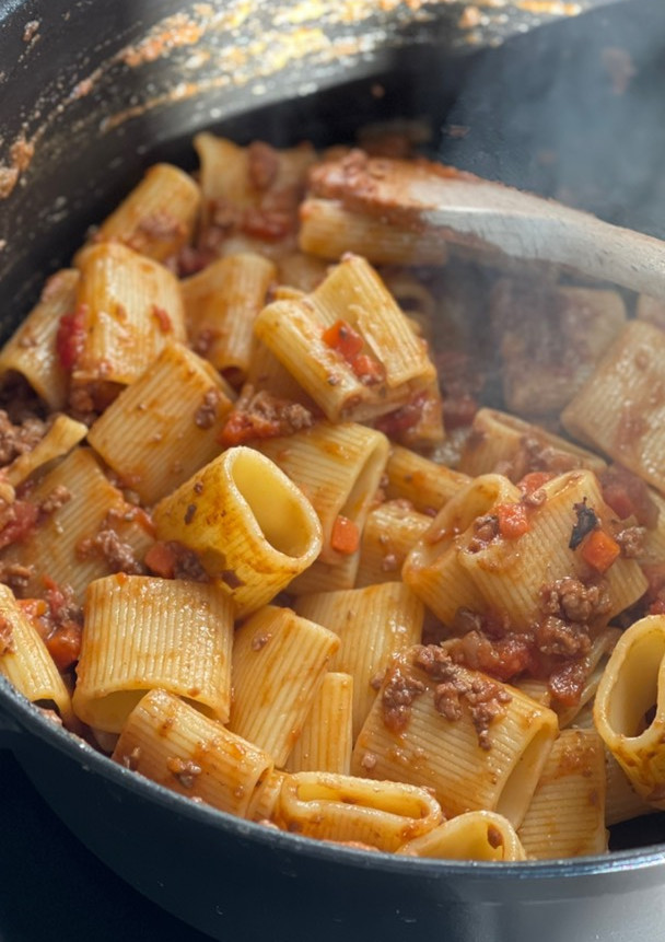 A picture of 🍝 Elena's Ragu sauce - Tuscan style.