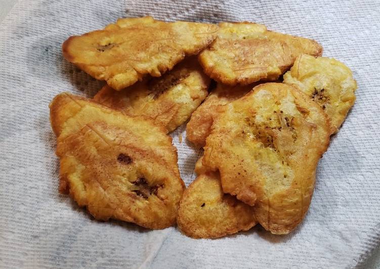 Easiest Way to Prepare Homemade Tostones