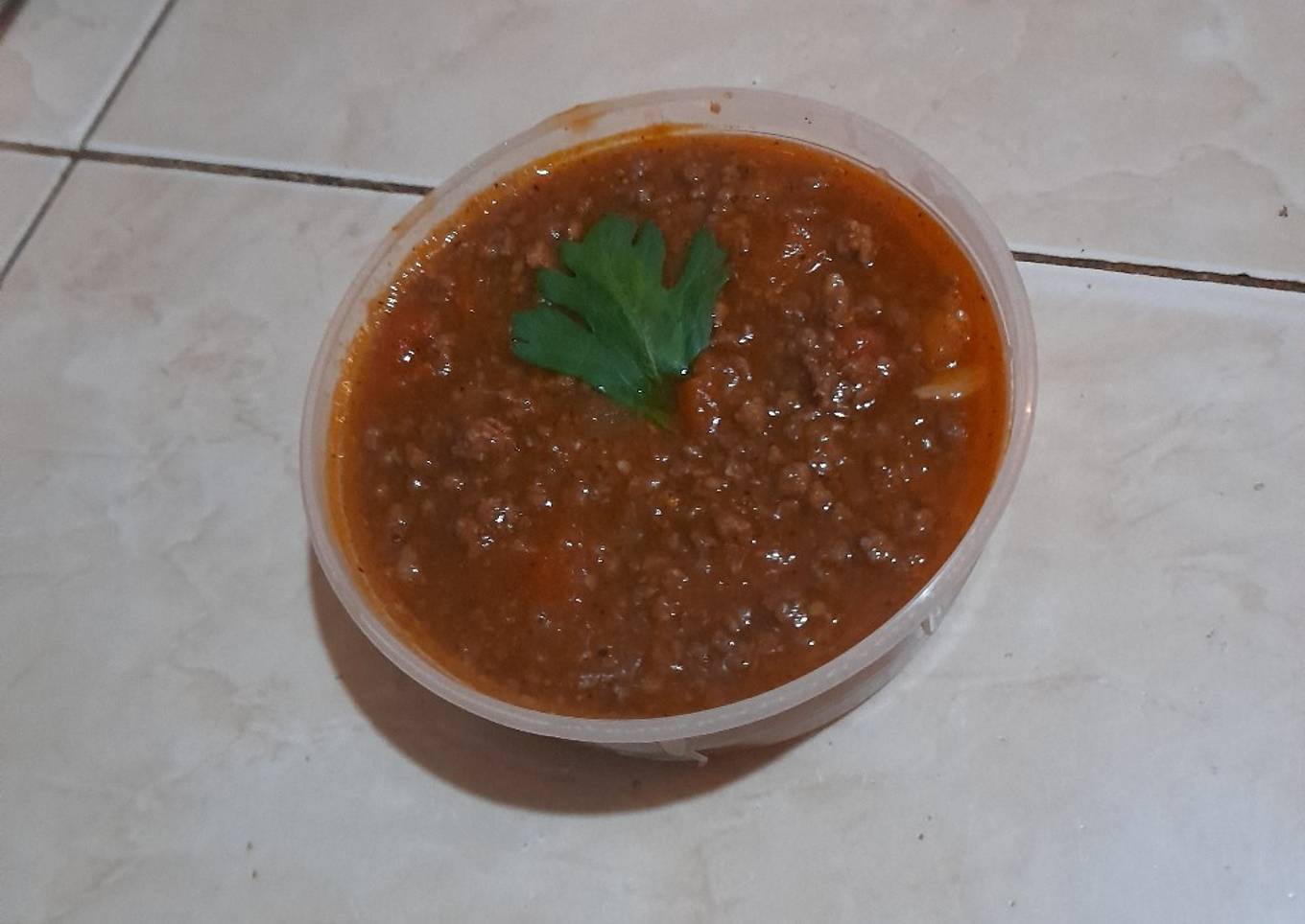 Salsa TIPO Boloñesa a mi manera