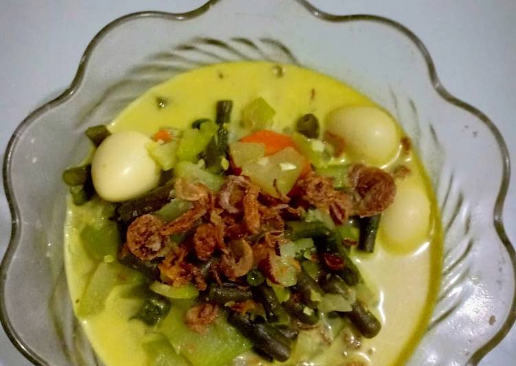 Cara Gampang Membuat Sayur lodeh telur puyuh by apri#Modalbumbudasar#Antiribet yang Sempurna