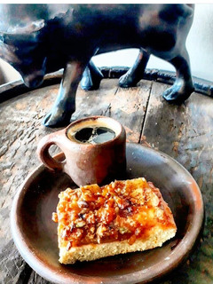 Una foto de Kuchen de manzana