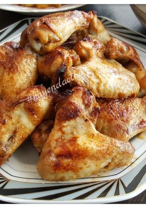 Hình của món Cánh Gà nướng Mật ong 🍯.