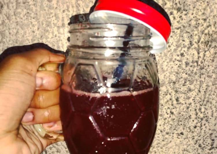 Easiest Way to Make Quick Beet-Ginger cocktail 🥰