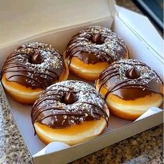 Decadent Chocolate Donuts A picture of Decadent Chocolate Donuts.
