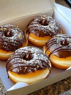 A picture of Decadent Chocolate Donuts.