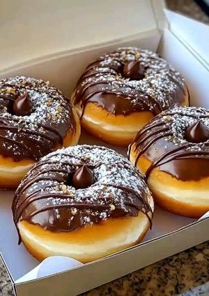 A picture of Decadent Chocolate Donuts.