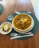 Sopa de apio o arracacha