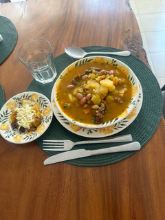 Una foto de Sopa de apio o arracacha