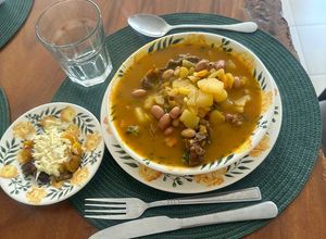 Una foto de Sopa de apio o arracacha