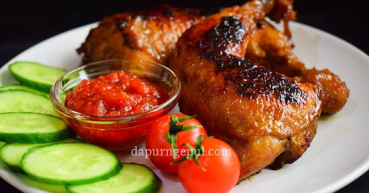 Resep Ayam Bakar Solo Gurih Dan Nagih 😋😋 Oleh Amalia Dapurngepul