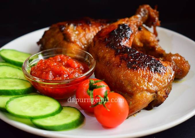 Ayam Bakar Solo (Gurih dan Nagih..!!) 😋😋