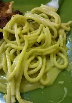 Una foto de Spaghetti Verde