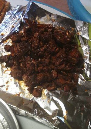 A picture of Grilled meat.