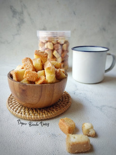 Foto resep Caramel Bread Popcorn (Pinggiran Roti Tawar)