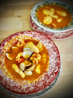 Una foto de Sopa de pescado