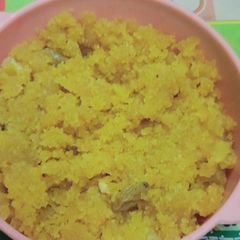 A picture of Suji halwa.