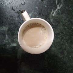 A picture of Jaggery Tea.
