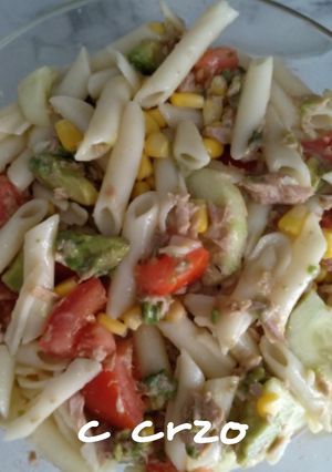 Una foto de Ensalada macarrones, no tengo na