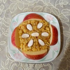 A picture of Apple halwa🍎 sugar free ❤️.