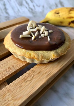 Foto de Tartes de Banana com Chocolate